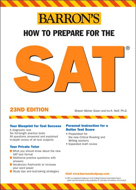 barrons-sat-prep-23nd-edition