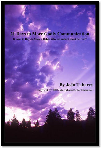 21 Days to More Godly Communication